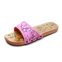 Wholesale Summer Japanese Wood Clogs Geta Slippers Anti slip Hot Selling Wedges shoes Oriental Japan Traditional Kimono Shoes Wooden Women Geta Clogs
