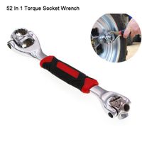 Wholesale 52 In Sleeve Multifunction Wrench Universal Rotation Wrench Degree Point Universial Furniture Car Repair Random Color