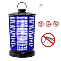 Wholesale best selling products Electric Bug Zapper With Light Hook Portable Standing Or Hanging Light For Home support dropshipping