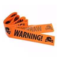 Wholesale Halloween Warning Line Tape Signs Caution Tape Danger Warning line Party Decoration Haunted House Props JK2009XB