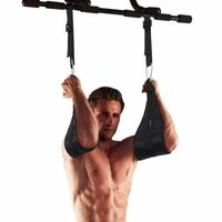 Wholesale Horizontal Bars Fitness AB Sling Straps Abdominal Heavy Duty Muscle Training Support Hanging Belt Chin Up Sit Bar Pull Suspension