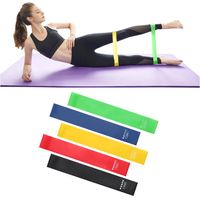 Wholesale 5pcs set Yoga Resistance Bands Stretching Rubber Loop Exercise Fitness Equipment Strength Training Body Pilates Strength Training CCA12412