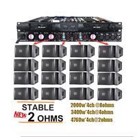 Wholesale Sinbosen Channel W Ohms Stable u Power Amplifier D4 Professional Audio Power Digital Amplifier