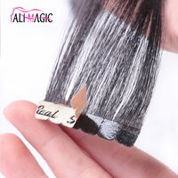 Wholesale New Product Invisible Tape In Hair Extensions colors Remy Human Hair Extensions Silky Straight for Fashion Women Package