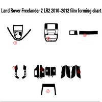 Wholesale For Land Rover Freelander LR2 Self Adhesive Car Stickers D D Carbon Fiber Vinyl Car stickers and Decals Car Styling Accessories