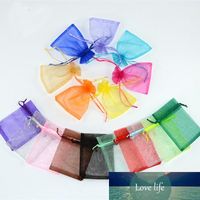 Wholesale 100pcs Drawstring Organza Jewelry Candy Pouch Party Wedding Favor Gift Bags cm quot x quot Colour Select