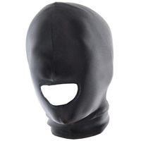 Wholesale Fetish Fantasy Lightweight Spandex Open Mouth Hood Head Harness Master Slave Role Play Muzzles Bondage SM Set
