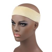 Wholesale Women Sided Lace Girp Hair Band Adjustable Velvet Wig Grip Hair Band Big Girls Headbands Wiggery Accessery Headband LJJA1282