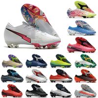 Wholesale Chuteiras Mercurial Superfly CR7 SE VII Elit FG Soccer Shoes Neymar Mens Women Boys kids Outdor low ankle Football Boots Cleats EUR35