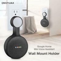 Wholesale Computer Speakers PC Outlet Wall Mount Hanger Stand Speaker Holder For Google Home Mini Voice Assistant Kitchen Bathroom