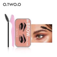 Wholesale O TWO O Gel For Eyebrow Soap Wax Waterproof D Feathery Brows Lamination Dye Brow Trimmer Natural Bushy Eyebrows Pomade Cosmetic