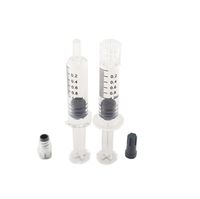Wholesale Glass Syringe Luer Lock ML Clear Plunger Syringes OEM Box Packaging Oil Filling Tools Measurement Mark Tip