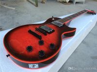 Wholesale Best prices LP custom Electric Guitar in red burstmaple flame top