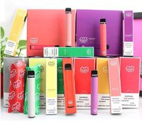 Wholesale Newest colors PUFF BAR PLUS Puffs Disposable Vape Pen mAh Battery ml Pods Cartridges Pre Filled e Cigs