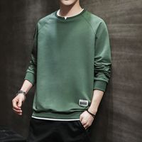 Wholesale Men s Loose Hoodies Black White Green Breathable Cotton Sweatshirts Summer Casual Outwear Soft Clothes kg