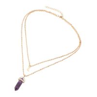 Wholesale Vogue pendent necklaces for women fashion vogue colors jewelry whosale for pary birthday gift
