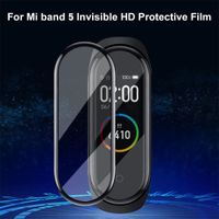 Wholesale 3D Screen Protector For Xiaomi Mi Band Film Strap Mi Band5 Smart Watch Miband Full Soft Protective Glass Xiaomi Miband5 Film
