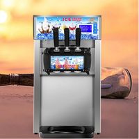 Wholesale Ice cream maker commercial fully automatic small ice cream machine cones sundae soft ice cream machine