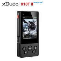 Wholesale MP4 Players XDUOO X10T II Bluetooth HIFI Digital Turntable Music Player MP3 Support DSD256 PCM HKz Bit Optocal Coaxial AEX USB Output