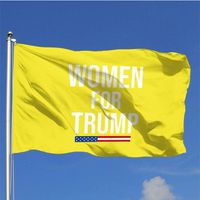 Wholesale 2020 Women for Trump Flags x5ft for USA American Hanging National Polyester Single Side Printing