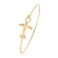Wholesale Bangle Senfai Colors Easy Open Bracelet Airplane Hook Cuff For Women Design Year Gift