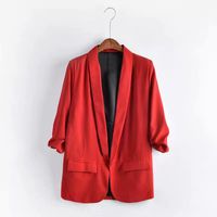 Wholesale Women s Jacket Autumn New Top Quality High Street Elements Casual Fashion Female Suit Style Windbreaker Colors Available Size XS XL