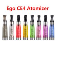 Wholesale Ego CE4 Clearomizer Atomizer Cartomizer ce5 ce6 tank ml Vaporizer for ego t ego k battery e cigarette starter kits colors DHL