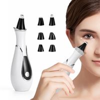 Wholesale MultiFunction Pore Vacuum Suction Blackhead Remover Cleanser Facial Diamond Dermabrasion Clean Lifting Roller Eye Massage Device