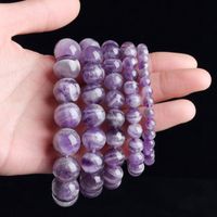 Wholesale Dream Amethyst Natural Semi Precious Stone Beads High Quality mm mm mm Bead Stone Beaded Bracelets Crystal Gemstone Jewelry in bulk