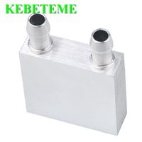 Wholesale Fans Coolings KEBETEME mm Primary Aluminum Water Cooling Block For PC Laptop CPU Liquid Cooler Heat Sink System Est