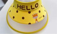 Wholesale Baby Empty Top Hat Summer Thin Children Duck Tongue Sun Hat Big Brim Sun Proof Boy Sun Hat Cartoon Cute