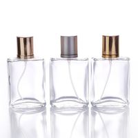 Wholesale 30ml Crystal Glass Spray Perfume Bottle Clear Perfume Atomizer Thick Glass Empty Spray Perfume Bottle LX2851