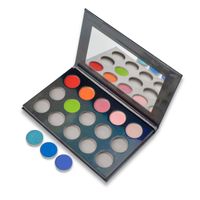 Wholesale VMAE Custom logo Colors Can Choose Long Lasting Custom Color Private Label Vegan Makeup Eyeshadow Palette