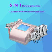 Wholesale Best ultrasonic liposuction cavitation slim machine cavitation fat reduction vacuum massage rf body face lift lipo laser slim device