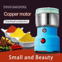 Wholesale Mini Electric Food Chopper Processor Mixer Blender Pepper Garlic Seasoning Coffee Grinder Extreme Speed Grinding Kitchen Tools