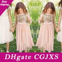 rose gold flower girl dresses uk