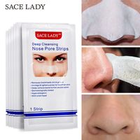 Wholesale SACE LADY Black Dots Mask Nose Strip Blackhead Remover Nasal Sticker Sheet Mask For Face Black Head Nose Deep Cleaning Skin Care