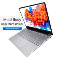 Wholesale Laptops U G Metal Fingerprint Unlock Notebook Portable Business Office PC Computer Inch SSD Gaming Laptop Students Netbook
