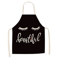 Wholesale 20 Eye Pattern Cotton Apron Adult Bibs Home Cooking Baking Coffee Shop Cleaning Aprons Kitchen Accessories