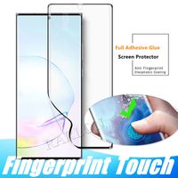 Wholesale Soft Transparent Film Guard D Curved Screen Protector Full glue For Samsung Galaxy S21 S20 Ultra Note S10 Plus Huawei P50 Pro No Tempered Glass