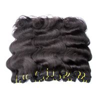Wholesale DHgate Hair Products Brazilian Virgin Human Hair Extensions Bundles Weaves Body Wave Kg Pieces Natural Color g