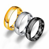 Wholesale Basic mm Stainless Steel King Ring Mens and Women Couple Ring Wedding Band Polished Comfort Fit Colour Us Size