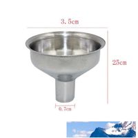 Wholesale 24pcs mini Stainless Steel funnel Hopper Kitchen cozinha cooking Accessories gadgets perfume emulsion Packing auxiliary tool