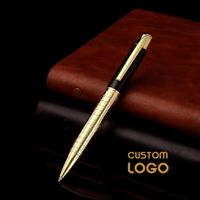 Wholesale Personalized Gift Pen Metal Pen mm Black Ink Customized Logo Ballpoint Pens Engrave Logo Company Name School Office Supplies