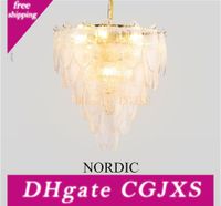 Retro Vintage Crystal Chandeliers E14 LED Blue Large European Empire Style Lustres Hand Blown Glass Chandelier Lighting For Living Room Pendants Retro Vintage Crystal Chandeliers E14 LED Blue Large European Empire Style Lustres Hand Blown Glass Chandelier Lighting For Living Room Pendants