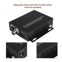 Wholesale Ethernet IP Extender Over Coax HD Network Kit EoC Coaxial Cable Transmission Extender for Security CCTV Cameras