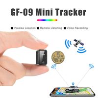Wholesale GF Mini Localizador GPS Tracker Locator Smart Key Finder Anti Lost Audio Recorder Wearable Tracking Devices For Pets Kids