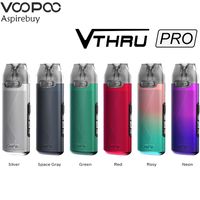 Wholesale VOOPOO V THRU Pro Pod Vape Kit W mAh Battery V THRU Pro ml Cartridge GENE Chip Electronic Cigarette Vaporizer Authentic