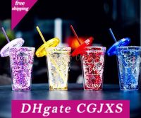 Hot Sale Customized Plastic Juice Cup 450ml Colorful Plastic Hot Sale Customized Plastic Juice Cup 450ml Colorful Plastic