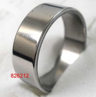 Wholesale 30pcs Silver Simple Plain mm Width Fashion Stainless Steel Rings For Men Jewelry